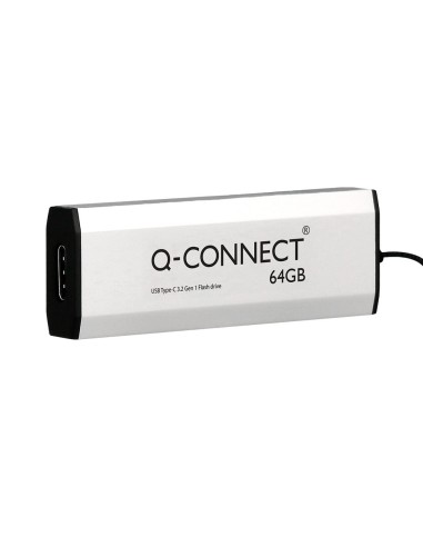 MEMORIA USB Q-CONNECT FLASH DRIVE 64 GB 3.2 TIPO C