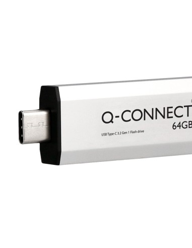 MEMORIA USB Q-CONNECT FLASH DRIVE 64 GB 3.2 TIPO C