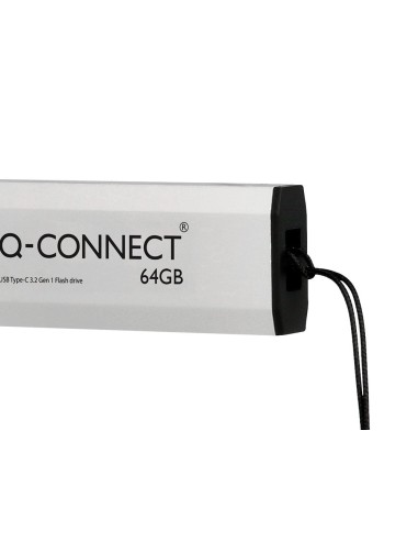 MEMORIA USB Q-CONNECT FLASH DRIVE 64 GB 3.2 TIPO C