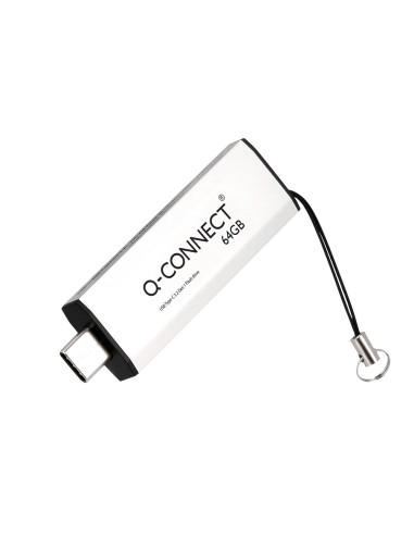 MEMORIA USB Q-CONNECT FLASH DRIVE 64 GB 3.2 TIPO C