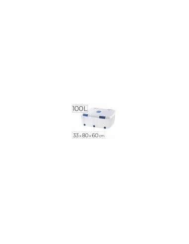 CONTENEDOR PLASTICO PLASTICFORTE 100LT.N 15 TPTE.T.330X800X600 MM