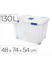 CONTENEDOR PLASTICO PLASTICFORTE 130LT.N 16 TPTE.T.480X740X540 MM