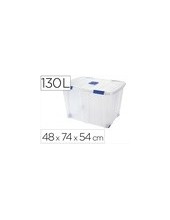 CONTENEDOR PLASTICO PLASTICFORTE 130LT.N 16 TPTE.T.480X740X540 MM 2
