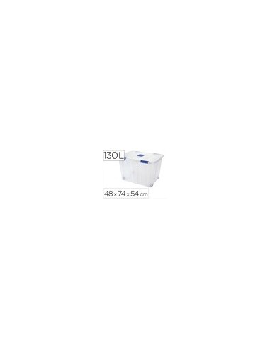 CONTENEDOR PLASTICO PLASTICFORTE 130LT.N 16 TPTE.T.480X740X540 MM