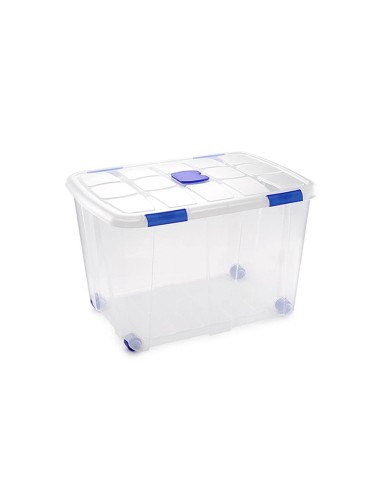 CONTENEDOR PLASTICO PLASTICFORTE 130LT.N 16 TPTE.T.480X740X540 MM