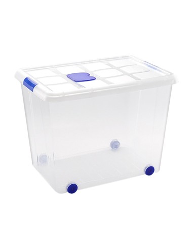 CONTENEDOR PLASTICO PLASTICFORTE 86LT.N 8 TPTE.T.470X620X450 MM