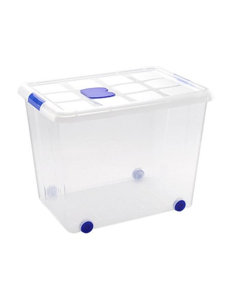 CONTENEDOR PLASTICO PLASTICFORTE 86LT.N 8 TPTE.T.470X620X450 MM