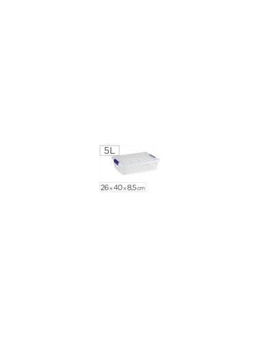 CONTENEDOR PLAST.PLASTICFORTE 5LT.N 30 TPTE.CON T.260X400X85MM