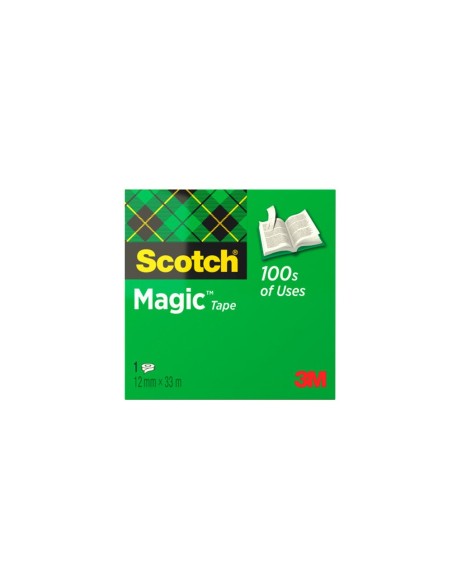 CINTA ADH. SCOTCH-MAGIC 33 MT X 12 MM