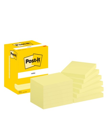 BLOC NOTAS ADH. POST-IT 74X100MM C/100 H.657-