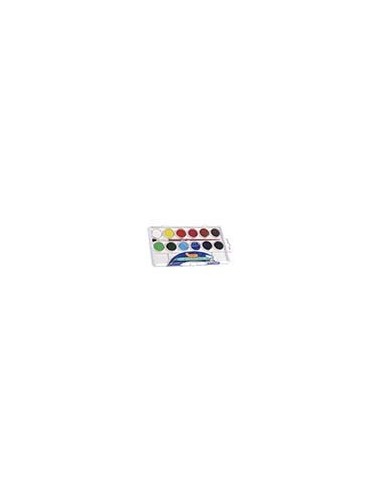 ACUARELA JOVI 12 COL.ESTUCHE PLASTICO