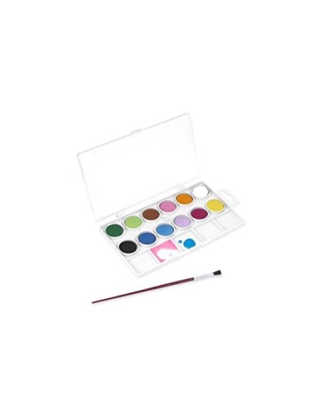 ACUARELA JOVI 12 COL.ESTUCHE PLASTICO