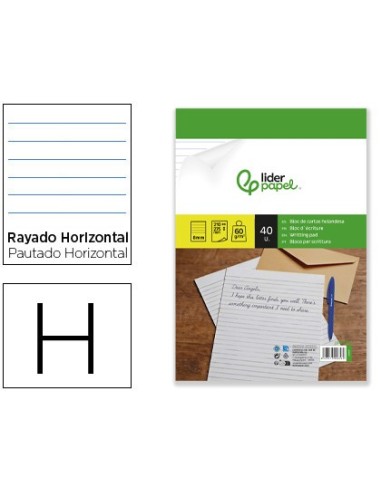 BLOC CARTAS HOLANDESA RAYADO