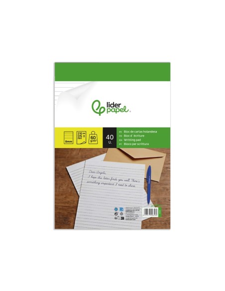 BLOC CARTAS HOLANDESA RAYADO