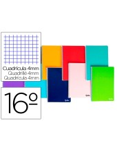 CUADERNO ESP. SMART A8 T.BLANDA 4MM 80H.60GR. COL.SURT.*00726