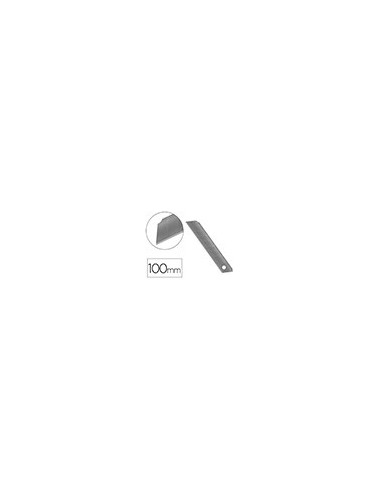 REPUESTO CUTTER ANCHO METALICO Q-CON.0,5X18 MM ESTUCHE 12 CUCHILLAS