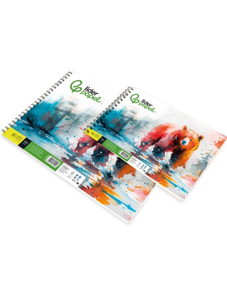 CUADERNO ESP. LIDERPAPEL DIBUJO A3 10H. 300GR.