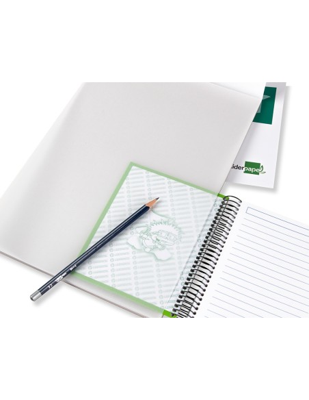 BLOC ENCOLADO LIDERPAPEL A4 PAPEL VEGETAL 50H0 95GR.