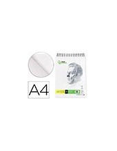 CUADERNO ESP. LIDERPAPEL DIBUJO A4 ESBOZO LISO 100H. 90GR. 2