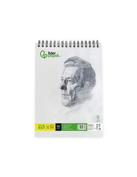 CUADERNO ESP. LIDERPAPEL DIBUJO A3 100H. 90GR.