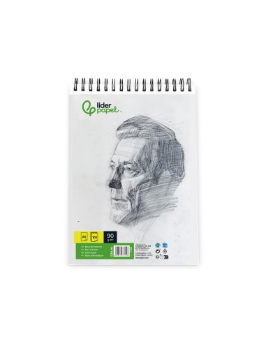 CUADERNO ESP. LIDERPAPEL DIBUJO A5 100H. 90GR.