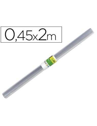ROLLO PLASTICO FORRALIBROS 0,45X2 MT LIDERPAPEL