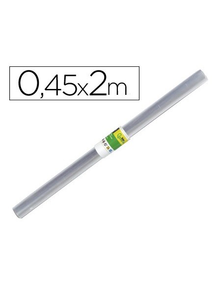 ROLLO PLASTICO FORRALIBROS 0,45X2 MT LIDERPAPEL