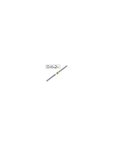 ROLLO PLASTICO FORRALIBROS 0,45X2 MT LIDERPAPEL