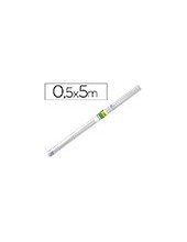 ROLLO PLASTICO ADH.0.50X5 MT 50 MC FORRALIBROS REMOVIBLE 2