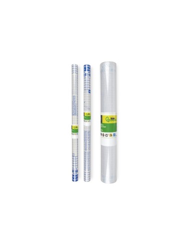 ROLLO PLASTICO ADH.0.50X20 MT 80 MC FORRALIBROS REMOVIBLE