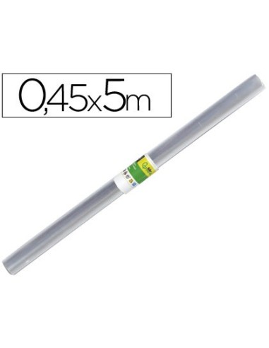 ROLLO PLASTICO FORRALIBROS 0,45X5 MT LIDERPAPEL