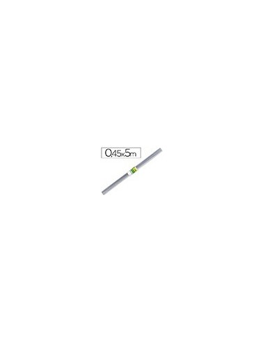 ROLLO PLASTICO FORRALIBROS 0,45X5 MT LIDERPAPEL