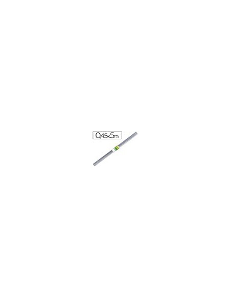 ROLLO PLASTICO FORRALIBROS 0,45X5 MT LIDERPAPEL