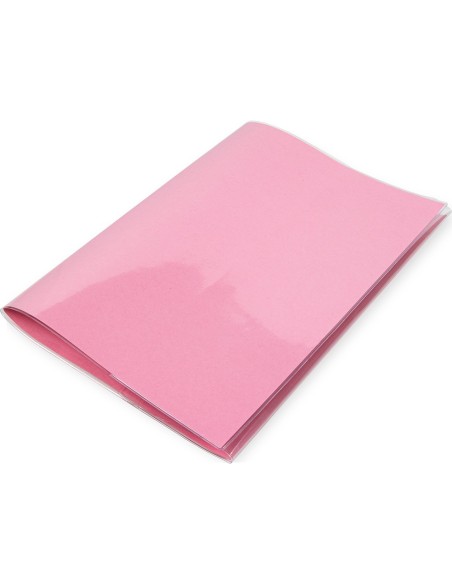 FORRALIBRO LIDERPAPEL CON SOLAPA AJUSTABLE ADHESIVO 285 x 530 MM AD08