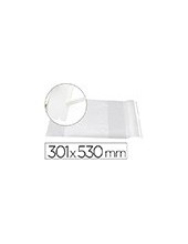 FORRALIBRO LIDERPAPEL CON SOLAPA AJUSTABLE ADHESIVO 296 x 530 MM AD09 2