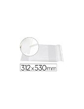 FORRALIBRO LIDERPAPEL CON SOLAPA AJUSTABLE ADHESIVO 305 x 530 MM AD10 2