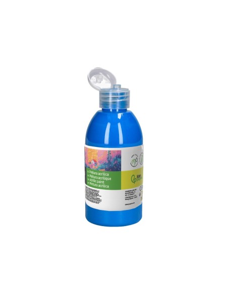 PINTURA ACRILICA  BOTE 250 ML CIAN