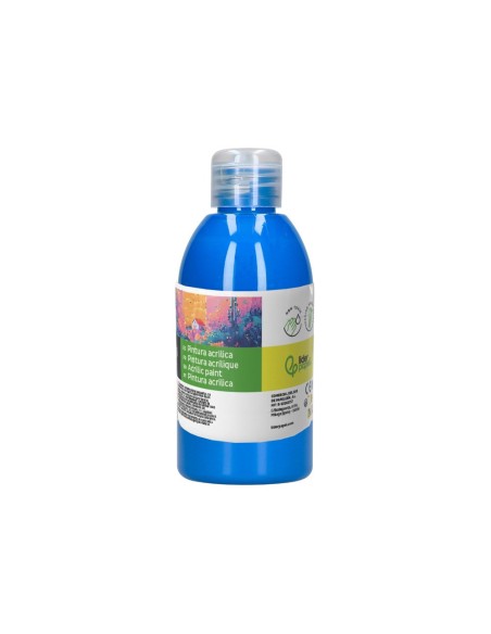 PINTURA ACRILICA  BOTE 250 ML CIAN