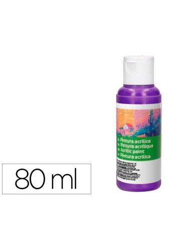 PINTURA ACRILICA  BOTE 80 ML VIO.
