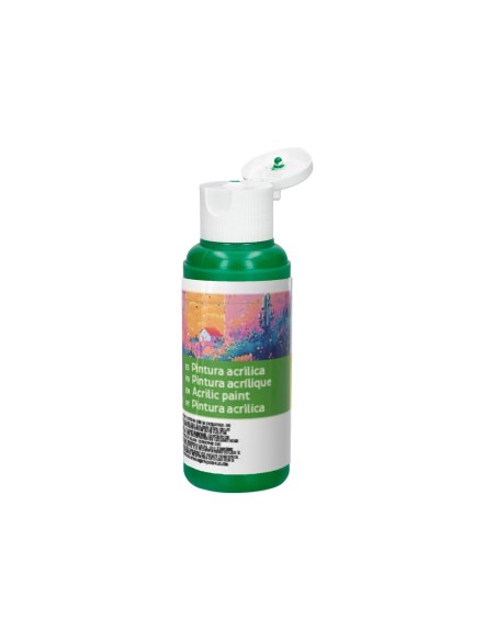 PINTURA ACRILICA  BOTE 80 ML VE. OSCURO