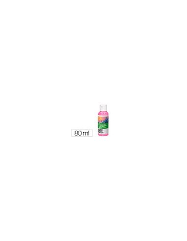 PINTURA ACRILICA  BOTE 80 ML ROSA