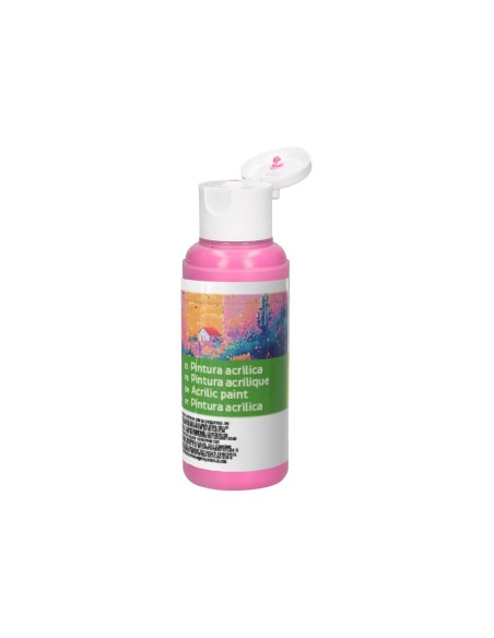 PINTURA ACRILICA  BOTE 80 ML ROSA