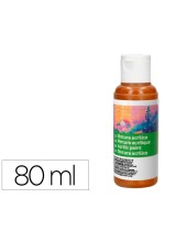 PINTURA ACRILICA  BOTE 80 ML MARRON