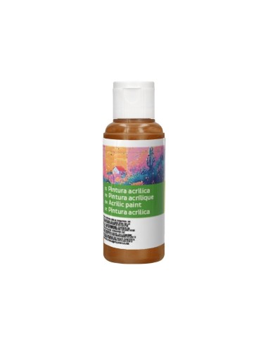 PINTURA ACRILICA  BOTE 80 ML MARRON