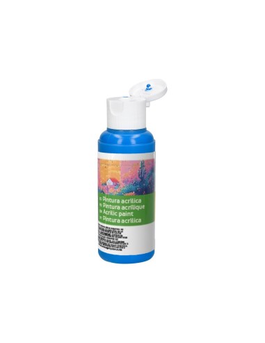 PINTURA ACRILICA  BOTE 80 ML CIAN