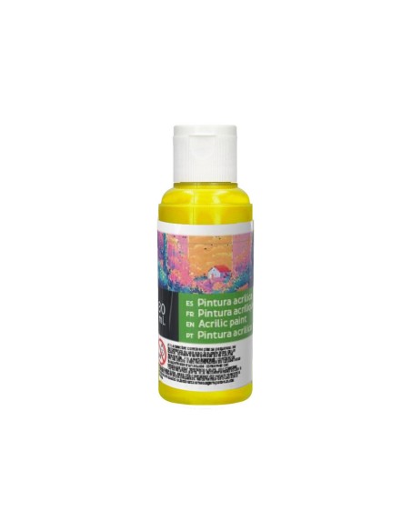PINTURA ACRILICA  BOTE 80 ML AM.