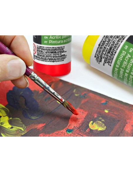PINTURA ACRILICA  BOTE 80 ML AM.