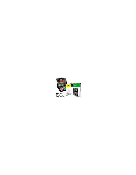 ESTUCHE PINTURA  PLAST.150 PIEZAS 36X31X4 CM