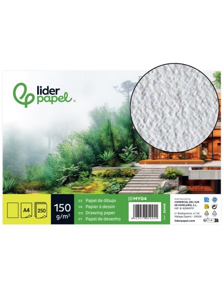 PAPEL DIBUJO MARCA MAYOR DIN A4 HOJA