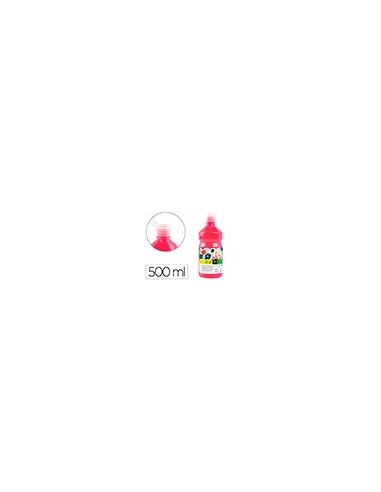 TEMPERA ESCOLAR LIDERPAPEL 500 ML FUCSIA